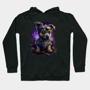 Terrier Puppy doggy dog Sci-fi Hoodie